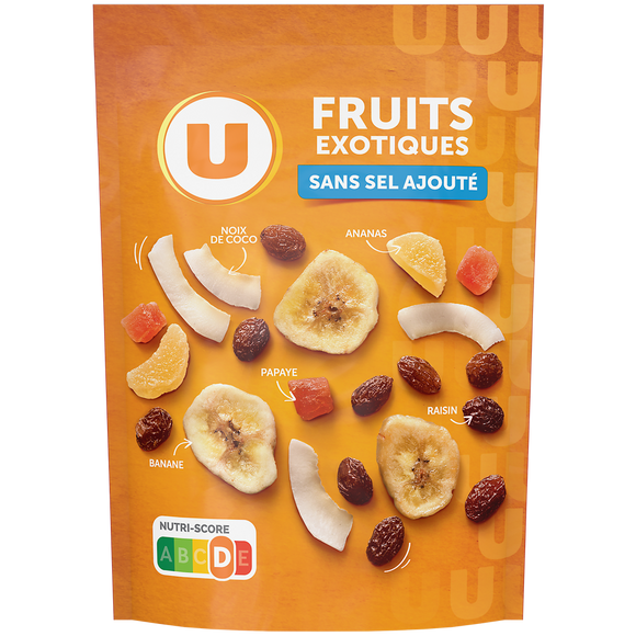 U Mélange cocktail exotique  paquet de 120g