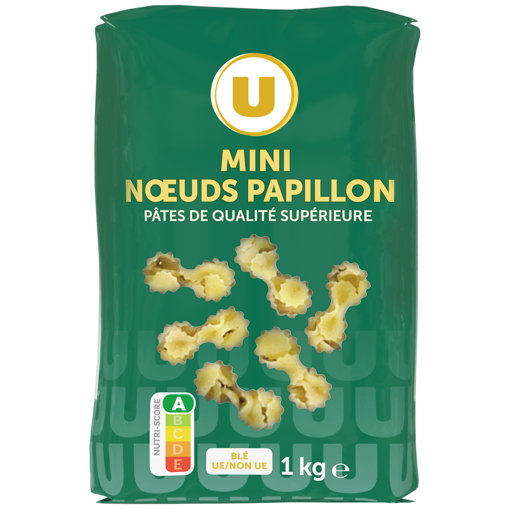 U Mini noeud papillon  paquet de 1kg