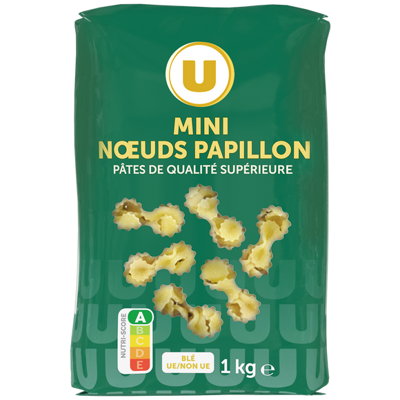 U Mini noeud papillon  paquet de 1kg