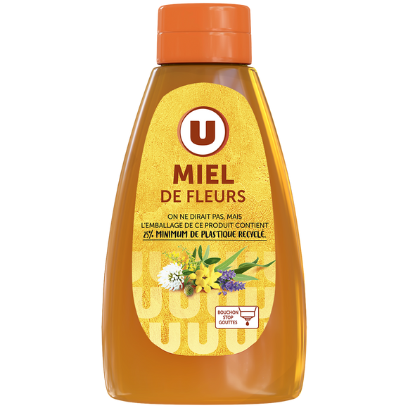U Miel de fleurs  doseur de 250g
