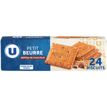 U Petit Beurre aux pépites de chocolat paquet de 200g