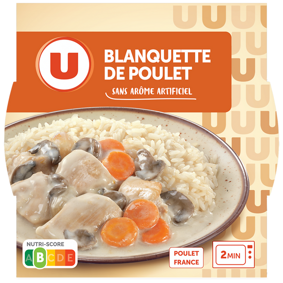 U Blanquette de Poulet et Riz U 300g
