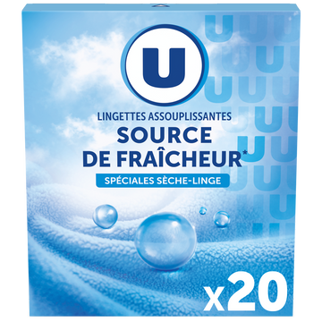 U Lingettes adoucissantes U x20