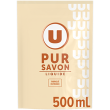 U Recharge de savon liquide pur U en flacon 500mL