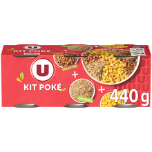 U Kit Poke Epeautre, Maïs, Quinoa 400g