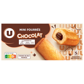 U Mini gateaux fourré chocolat  paquet de 150g