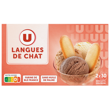 U Biscuits Langue de chat 200g