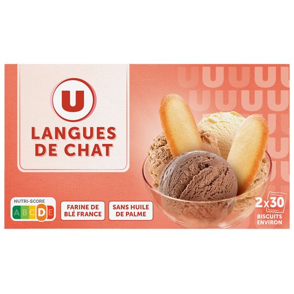 U Biscuits Langue de chat 200g