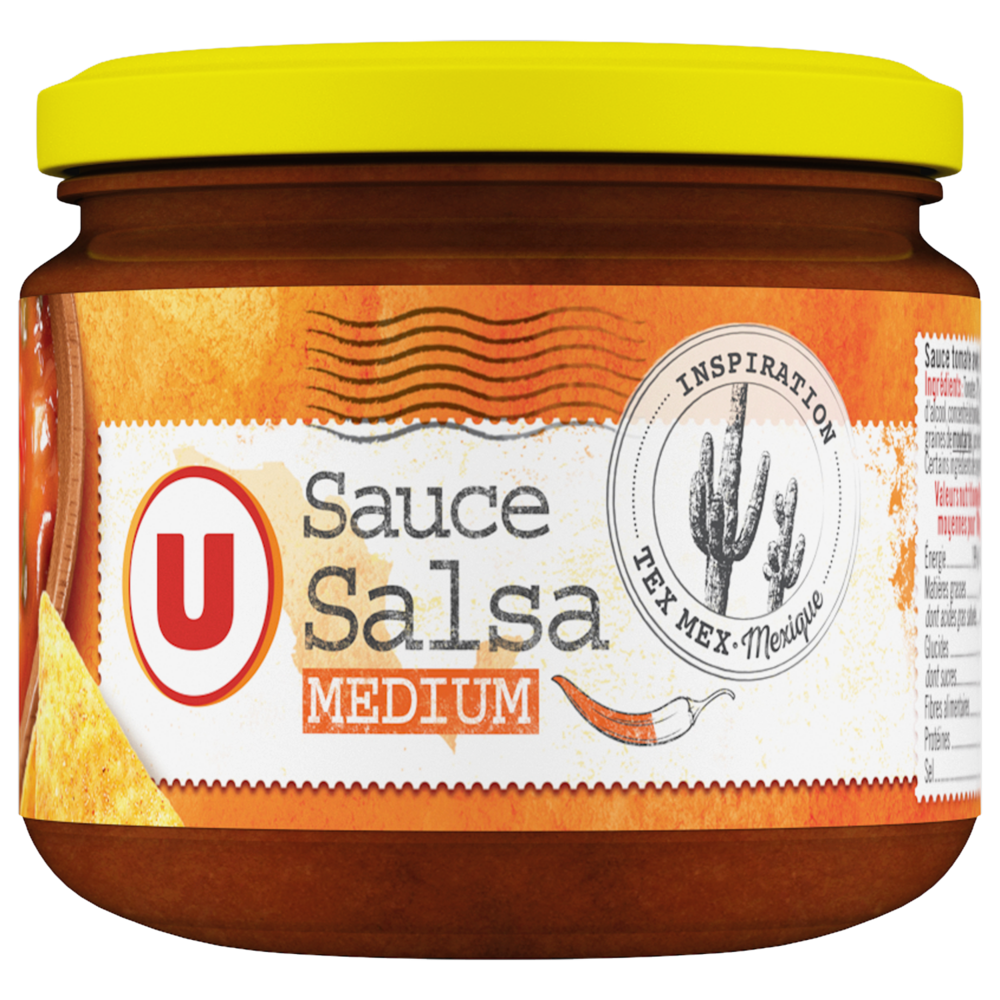 U Salsa sauce médium  315g