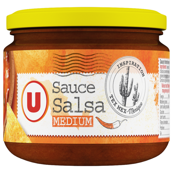 U Salsa sauce médium  315g