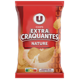 U Chips ondulée  sachet de 150g