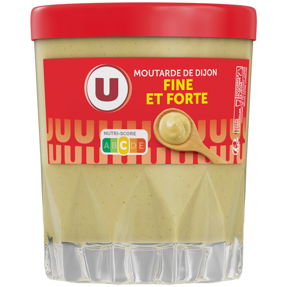 U Moutarde de Dijon  verre de whisky Elisa 31cl, 280g