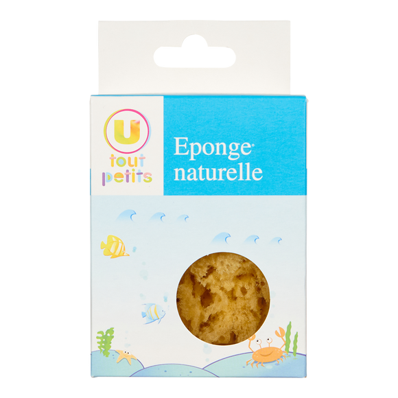 U TOUT PETITS Eponge naturelle
