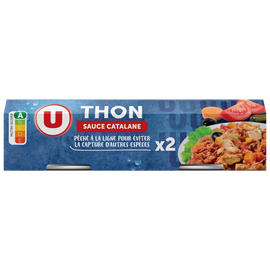 U Thon à la catalane  x2, 1/6, 270g