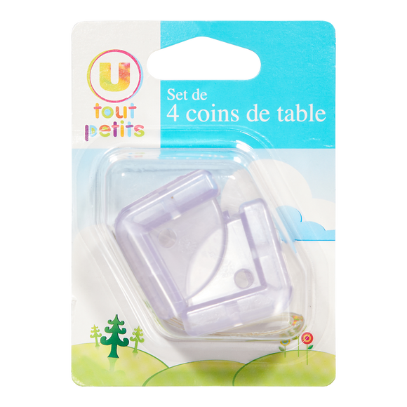 U TOUT PETITS Set de 4 coins de table