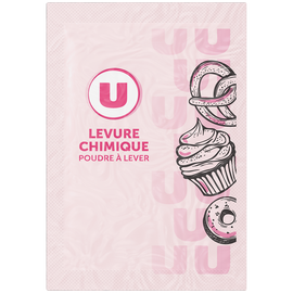 U Levure chimique  6 sachets  -  11g