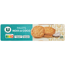 U Palets dorés noix de coco 125g