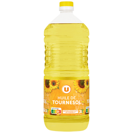 U Huile de tournesol Bouteille 3L
