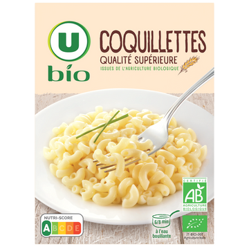 U BIO Coquillettes  paquet de 500g