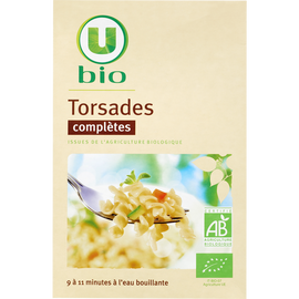 U BIO Torsades complètes  paquet de 500g