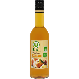 U BIO Vinaigre de cidre  bouteille en verre de 50cl
