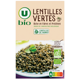 U BIO Lentilles paquet de 500g