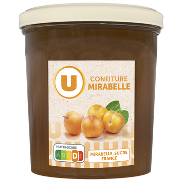 U Confiture mirabelle 370g