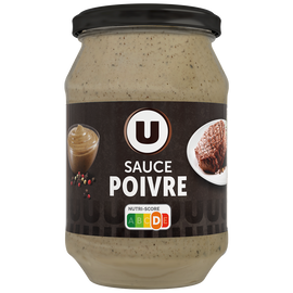 U Sauce au poivre - bocal 247g