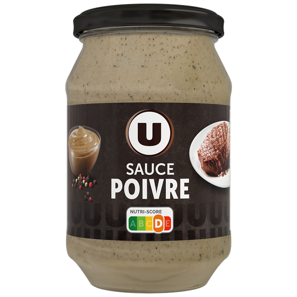U Sauce au poivre - bocal 247g