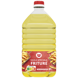 U Spécialité huile pour friture, bidon de 2 litres