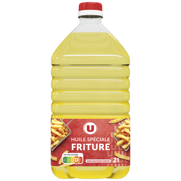 U Spécialité huile pour friture, bidon de 2 litres