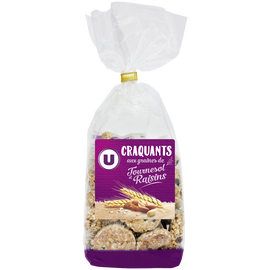 U Gâteau Craquants aux céréales paquet de 200g