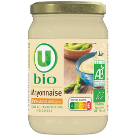 U BIO Mayonnaise  bocal de 200ml, 180g
