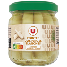 U Pointes d'asperges blanches - Bocal 110g