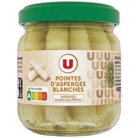 U Pointes d'asperges blanches - Bocal 110g