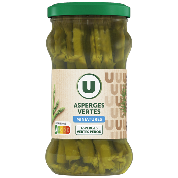 U Asperges vertes miniatures - Bocal 100g