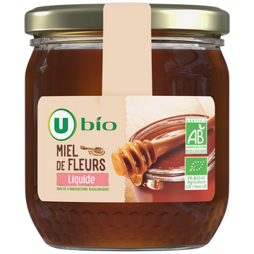 U BIO Miel liquide  - Pot 500g