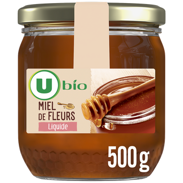 U BIO Miel liquide - Pot 500g