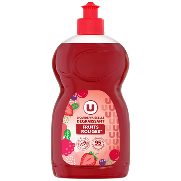 U Liquide vaiselle fruits rouge - 500mL