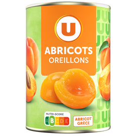 U Abricots au sirop léger  235g