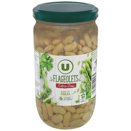 U Flageolets verts extra-fins - Bocal 420g