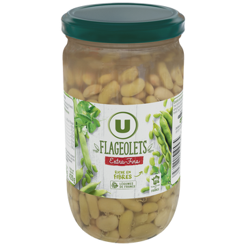 U Flageolets verts extra-fins - Bocal 420g