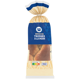 U Brioche tressée  600g
