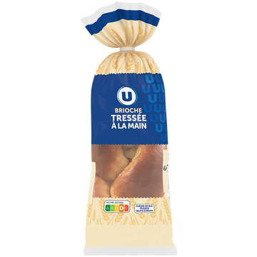 U Brioche tressée  600g