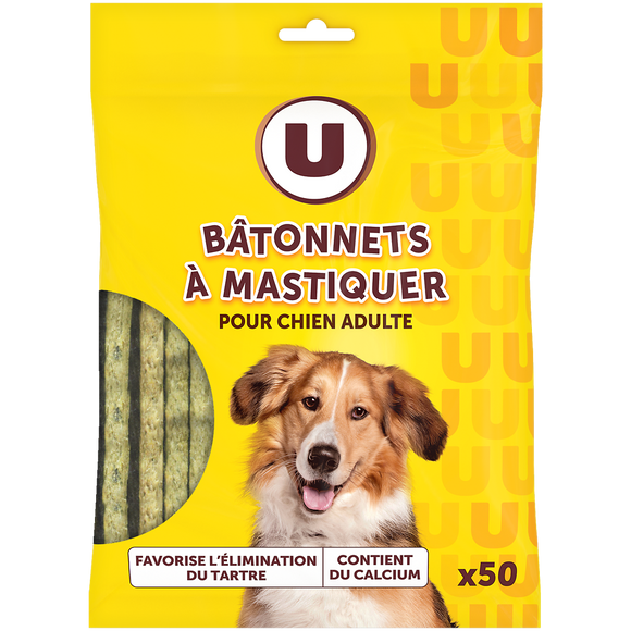 U Bâtonnets à mastiquer X50 U 300g
