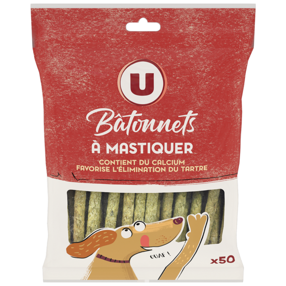 U Batonnets à mastiquer  50x350g