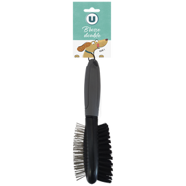 U Brosse double face pour chien,  168g