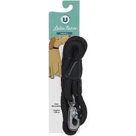 U Laisse pour chien tressée  taille L 1mx15mm, 162g