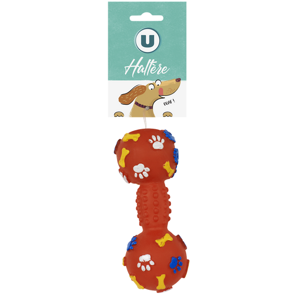 U Jouet pour chien haltère  51g