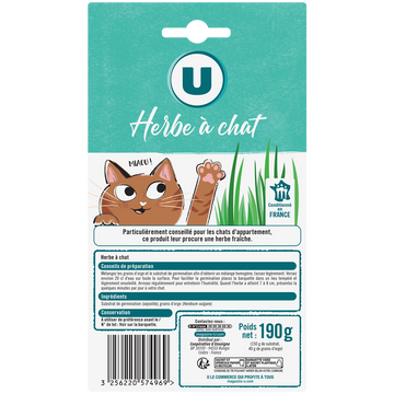 U Herbes pour chat  190g